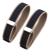 Elastiska Armband för Män och Kvinnor, Justerbara Ärmhållare med Hängsmycke, Stretchiga Armband för Formell och Vardaglig Klädsel, Trendiga Ärmar