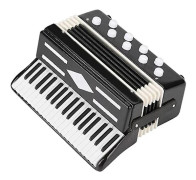 Miniatyr Dragspel Mini Musikinstrument Dragspel Utsökt Musikinstrument Semesterdekoration