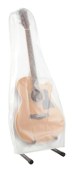/HH/Folk Frostat Omslag, Frostat Transparent Dammskydd För Stränginstrument