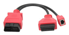 Programmeringskabelkontakt Ethernet OBD2 Kabeladapter för Autel MS908 PRO MS908S PRO MaxiSys Elite IM608 för F-chassi