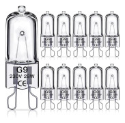 |HH|G9 Halogenlampor 28W, 230V, 10-pack 28W
