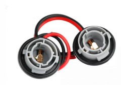 /NN/2x P21W BA15s sockel lampa lamphållare reparationskontakt R5 R10