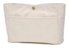 Canvas Väska Organizer Liten Kosmetikväska Robust Väska Insats Organizer Väska I Väskor