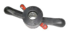 RY-Reparationsverktyg för däckbalanseringsmaskin, snabbmutter för hjulbalanserare, snabbmutter 36 mm axeldiameter 3 mm stigning