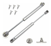 2-pack Gas Spring 60N/6kg, Soft-Closing Hydraulic Damper for Cabinet Doors, Compatible with Kitchen Cabinets