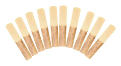 /EA/10 st Klarinettblad med Plastskydd Bamboo Bb 2.5 Saxofontillbehör