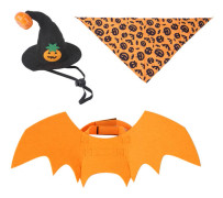 1 Set Spindel Bröst- och Ryggset Halloween Spindel Bröst och Rygg