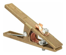 300A Heavy Duty Brass Ground Clamp for Welding, Compatible with 260A/300A/500A Welders