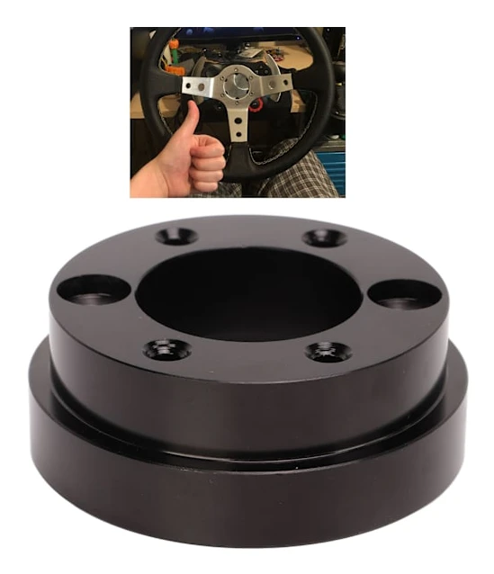 70mm Rattnavadapterplatta i Aluminiumlegering för Logitech G29 G920 13 14tum Ratt{AZC}