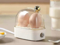 Mini Snabb Äggkokare Multifunktionell Enkel Frukost Elektrisk Äggkokare Liten Äggkokare