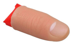 Magisk tumspetstrick fingergummi nära försvinn och framträdande näsduk trick rekvisita