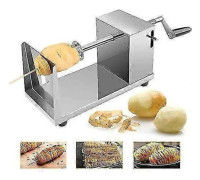 Spiral Potatis Skivare Chipper Potatischips Skärmaskin Tornado Köksredskap