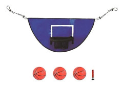 /EA/Trampolinbasket med minikorgboll Enkel att installera basketkorg för trampolin för säker dunkning