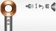 Dyson Supersonic Bright 1600 W Copper, Nickel
