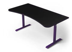 Arozzi Arena Gaming Desk Large Purple, höjdjusterbart, heltäckande musmatta - Lila