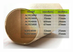 LUFTFILTERDRÄNERINGSINSATS 5 MIKRON MÅLNING 60X28MM
