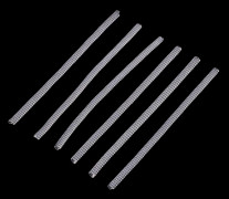 6 stycken Ringstorleksjustering för lösa ringar Smyckeskydd Sizer 6st 3mm A 6pcs 3mm B ren