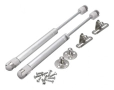 /EA/2 st Gasfjädrar 80N Hydrauliska Skåp Gasfjäder Fjäder Original Kökslucka Pneumatisk Arm för Lyft Ki