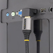STARTECH Up Angle HDMI 2.0 Adapter Male to Female Vertical 90-Degree Angled HDMI Port Saver/Extension 4K 60Hz