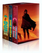 Frank Herberts Dune-saga, 3-boks deluxe inbunden box: Dune, Dune Messiah och Children of Dune