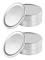 24 st Silikon Mason Jar Lock Konserveringsburkslock Mason Jar Lock Konserveringsburkslock Typ Lock (FMY)