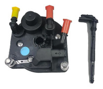 Bränslefilterhuvud med mitt rör 9809757980 för Citroen Berlingo C3 C4 C5 Peugeot 207 208 308 3008 2008-2015