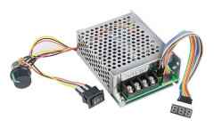 Justerbar DC-motorhastighetsregulator 10V-55V, Maximal 60A, 15KHz, AC-spänningsregulator