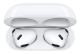 Apple AirPods - 3. generationen - äkta trådlösa hörlurar med mikrofon. - öronspets - Bluetooth - vit | Lightning laddningsfodral