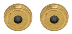 2 st 8 mm Hörlur Högtalarelement DIY Ersättningsdelar för Hörlursreparation