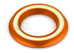 Motorcykel CNC Tändningslås Kåpa Ring Cirkel Lås För KTM DUKE RC 125 200 250 390 2017 2018 2019 2020 2021 2022 Tillbehör Luminous Orange