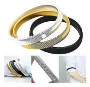 /EA/3-pack Unisex Skjortärmar Metall Armband Hållare Strumpeband Elastiska