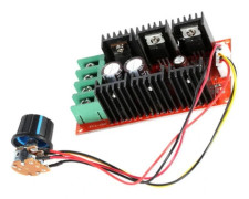 /EA/10-50V/40A/2000W PWM-styrenhet DC-motorhastighetsregulator Extern hastighetskontrollomkopplare