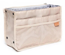 /EA/Väska i väska Dragkedja Nylon Organizer Väskor Stor förvaring
