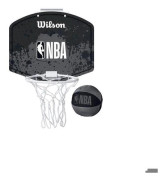 Mini basketbollkorg - Wilson - NBA-lag - Hållbar - Lätt att montera - För vuxna och barn