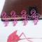 Papperclips Flamingo Papperclips Söta Djurformade Bokmärkesclips Metallfil Notclips Sida Markör för Kontor Skolmaterial (50 stycken) (Rosa)
