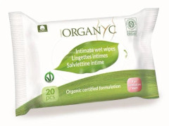 ORGANYC Våtservetter för intimhygien 20 st.