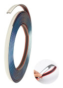 Bil Kromlister 8mm*5m Krom Dekal List för Bil Kaross Fönster Exteriör Dekoration (5M, 8mm)[co]