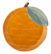 Bloomingville Agnes Tallrik Orange Stengods 16 cm