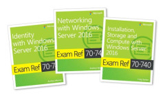 MCSA Windows Server 2016 Exam Ref 3-Pack
