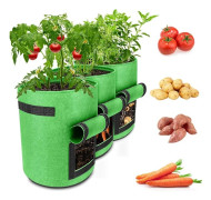 /EA/2 st potatisodlingspåsar, 4 gallon odlingspåse för trädgårdsväxter