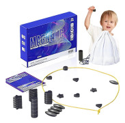 Lollanda IQ-Spel Magnetiska Stenar / Schack Spel - Sällskapsspel med 20 magnetiska spelpjäs,för familjesammankomster och camping
