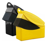 2-pack bilvaxningssvamp med fodral, bilhjulrengöringsborste