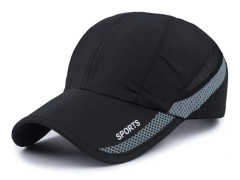 /EA/Unisex Sommar Löparkeps Snabbtorkande Mesh Utomhus Solhatt Ränder