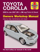 Toyota Corolla (02 - Jan 07) 51 to 56 (häftad, eng)