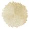Pressade vinylbordsunderlägg (4-pack), 38 cm, guld