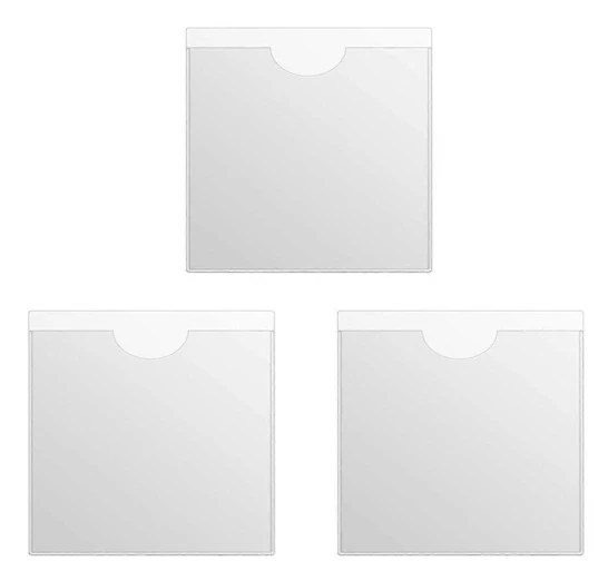 Parking Permit Holder for Car Windshield Parking Stickers Clear Adhesive 3