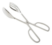 Buffettång, rostfritt stål, bufféfest, cateringserveringstång, förtjockad matserveringstång, salladstång, kakstång, brödtång, kökstång