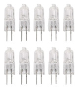 10 st G4 Halogenlampor 10W Varmvit