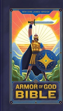 NKJV Armor of God Bible, Hardcover (Children’s Bible, Red Letter, Comfort Print, Holy Bible): New King James Version (inbunden, eng)