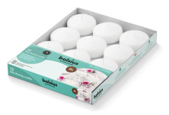 Flytande ljus BOLSIUS Maxi BOX 77/29 (8h) 12 stycken vita